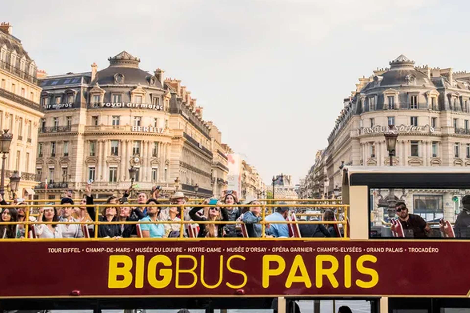 جولة بالباص في باريس
