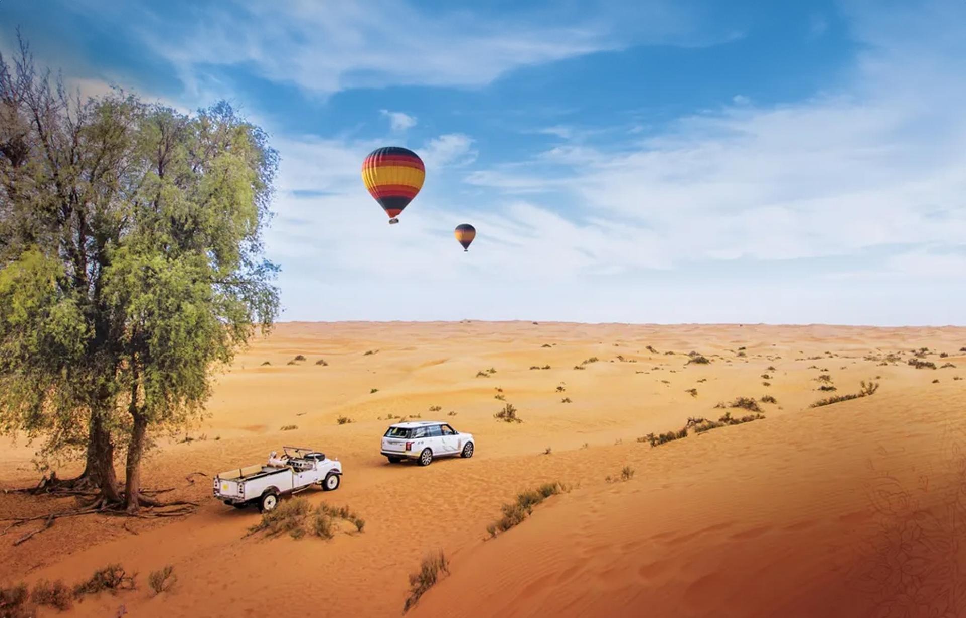 تجربة المنطاد في دبي